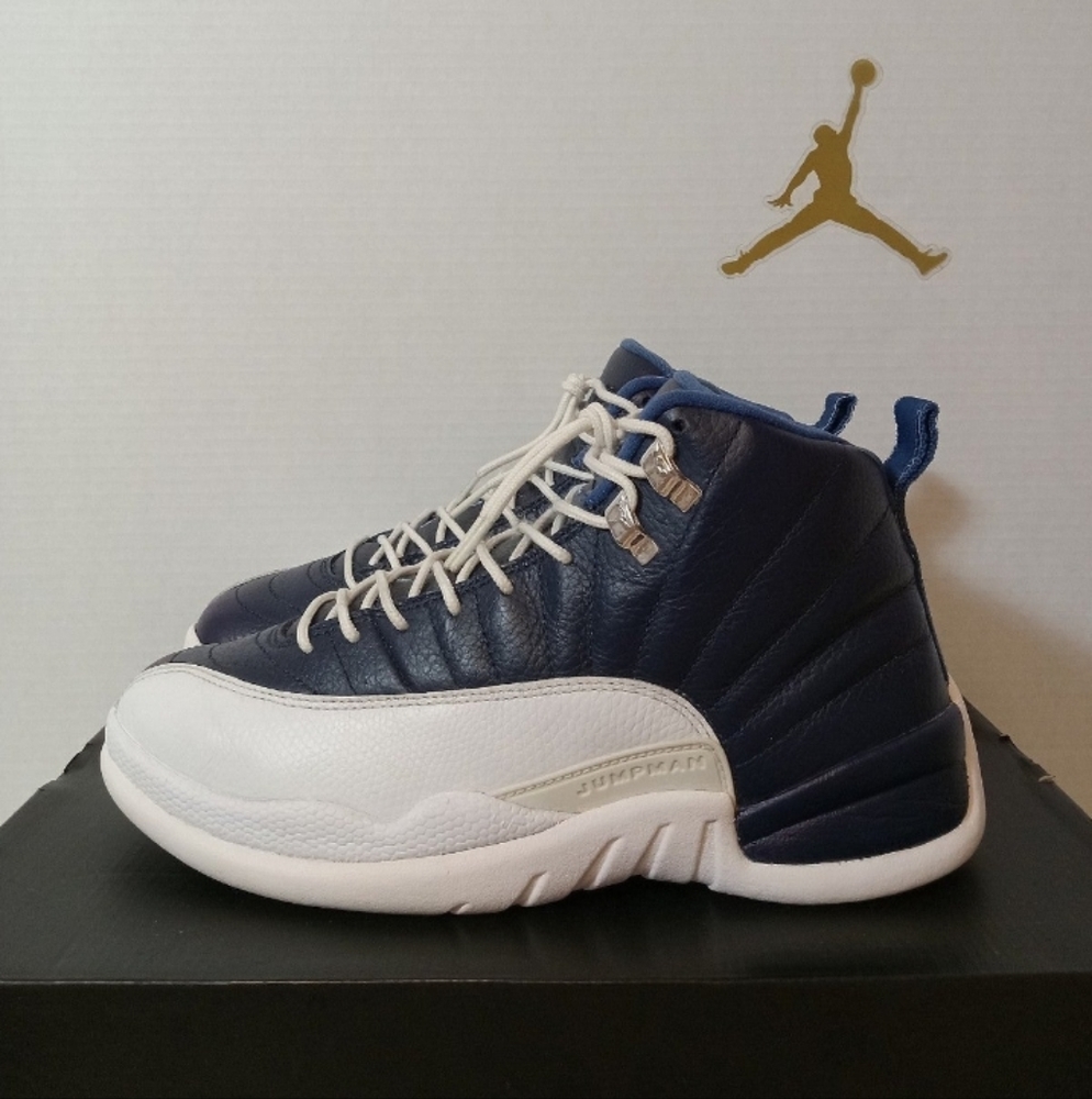 Jordan 12 Retro "Obsidian" Size 8 (2012)